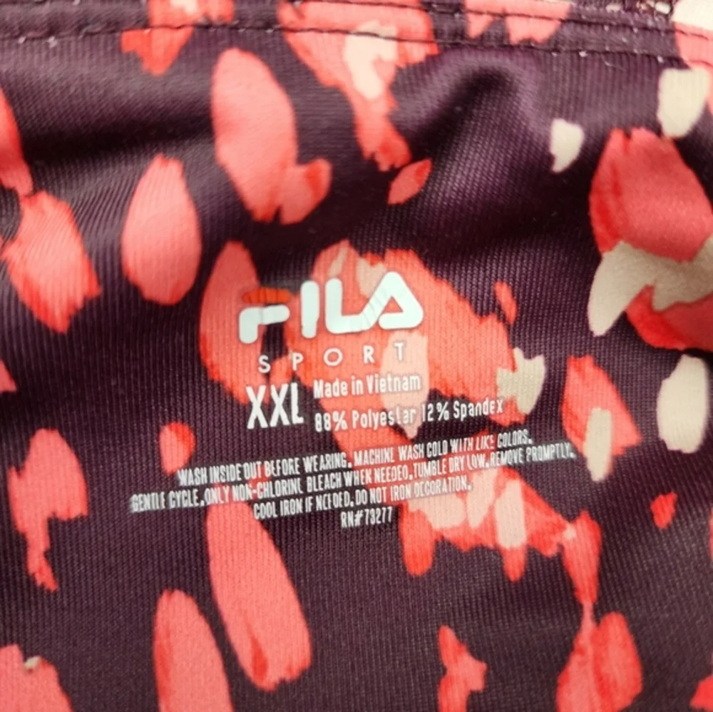 Fila High Waist Cropped‎ Capri Athletic Legging